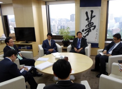 Meeting at the Trilateral Cooperation Secretariat office