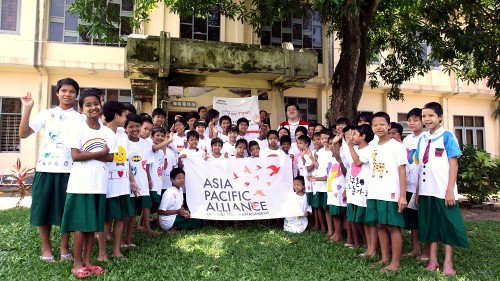 APAD T-shirt distribution