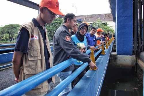 写真４　マリーナ水門